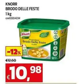 C+C maxigross Knorr brodo delle feste offerta