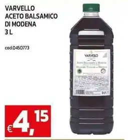 C+C maxigross Varvello aceto balsamico di modena offerta
