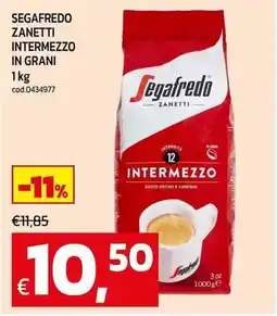 C+C maxigross Segafredo zanetti intermezzo in grani offerta