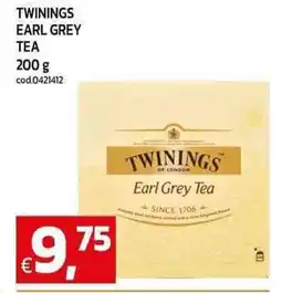 C+C maxigross Twinings earl grey tea offerta