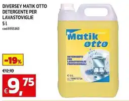 C+C maxigross Diversey matik otto detergente per lavastoviglie offerta