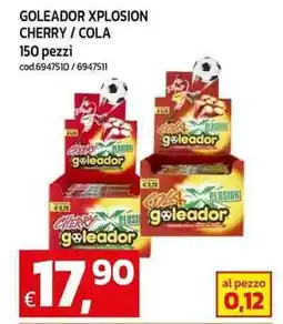 C+C maxigross Goleador xplosion cherry/cola offerta