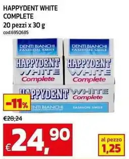 C+C maxigross Happydent white complete offerta