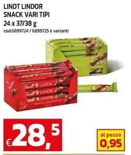 C+C maxigross Lindt lindor snack offerta