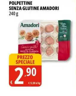 Tigros Polpettine senza glutine AMADORI offerta