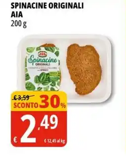 Tigros Spinacine originali AIA offerta
