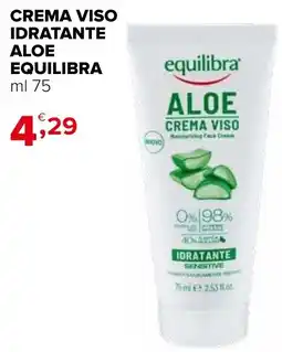 Iperal Crema viso idratante EQUILIBRA offerta
