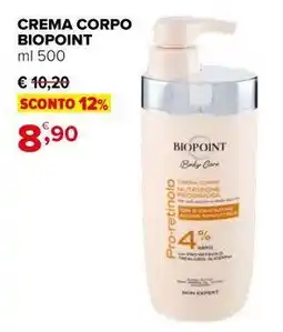 Iperal Crema corpo BIOPOINT offerta
