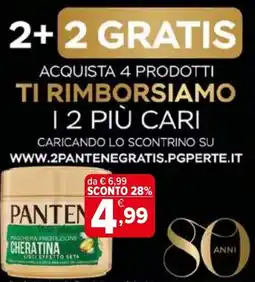 Iperal Pantene cheratina offerta