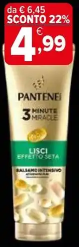 Iperal Pantene lisci effetto seta offerta