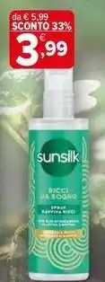 Iperal Sunsilk ricci da sogno offerta