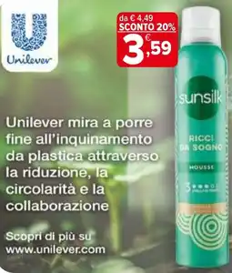 Iperal Sunsilk ricci da sogno offerta