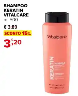 Iperal Shampoo keratin VITALCARE offerta