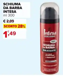 Iperal Schiuma da barba idratante INTESA offerta