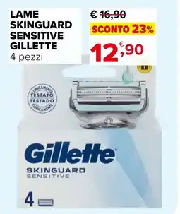 Iperal Lame skinguard sensitive GILLETTE offerta