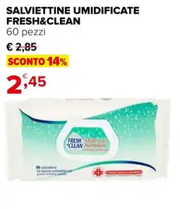 Iperal Salviettine umidificate FRESH&CLEAN offerta