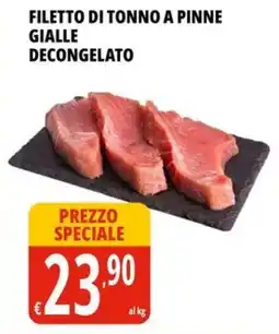 Tigros Filetto di tonno a pinne gialle decongelato offerta