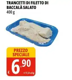Tigros Trancetti di filetto di baccalà salato offerta