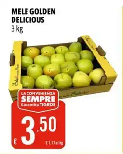 Tigros Mele golden delicious offerta