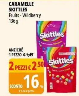 Tigros Caramelle SKITTLES offerta