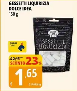 Tigros Gessetti liquirizia DOLCE IDEA offerta
