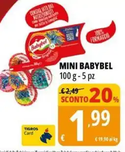 Tigros Mini 5 pz BABYBEL offerta