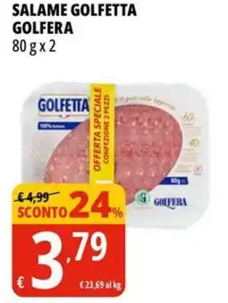 Tigros Salame golfetta GOLFERA offerta