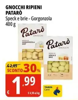 Tigros Gnocchi ripieni PATARÒ offerta
