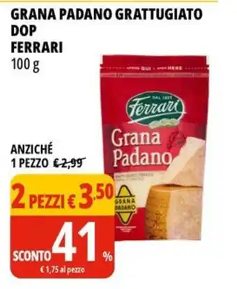 Tigros Grana padano grattugiato dop FERRARI offerta