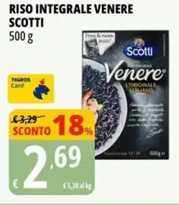 Tigros Riso integrale venere SCOTTI offerta