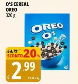Tigros O's cereal OREO offerta