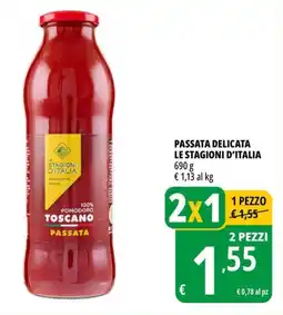 Tigros Passata delicata LE STAGIONI D'ITALIA offerta