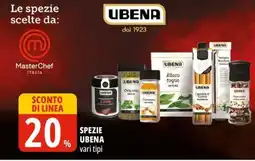 Tigros Spezie UBENA offerta