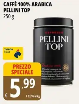 Tigros Caffè 100% arabica PELLINI TOP offerta