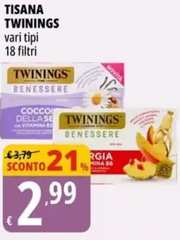 Tigros Tisana TWININGS offerta