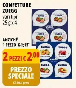 Tigros Confetture ZUEGG offerta