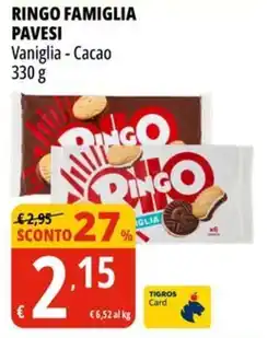 Tigros Ringo famiglia PAVESI offerta
