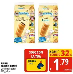 Tigros Flauti MULINO BIANCO offerta