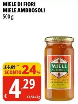 Tigros Miele di fiori MIELE AMBROSOLI offerta