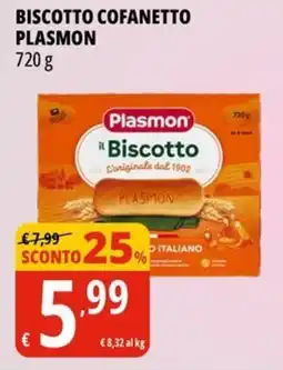 Tigros Biscotto cofanetto PLASMON offerta