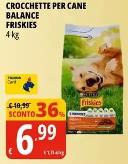 Tigros Crocchette per cane balance FRISKIES offerta