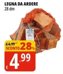 Tigros Legna da ardere 28 dm offerta