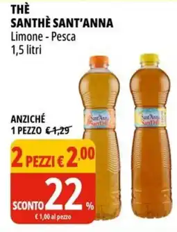 Tigros Thè SANTHÈ SANT'ANNA offerta