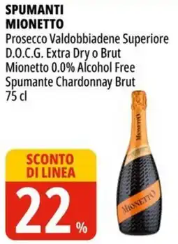 Tigros Spumanti MIONETTO offerta
