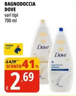 Tigros Bagnodoccia DOVE offerta