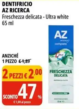 Tigros Dentifricio az ricerca offerta