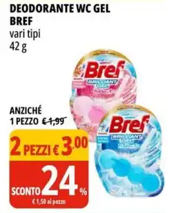 Tigros Deodorante wc gel BREF offerta