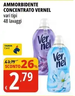 Tigros Ammorbidente concentrato VERNEL offerta