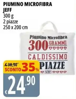 Tigros Piumino microfibra JEFF offerta
