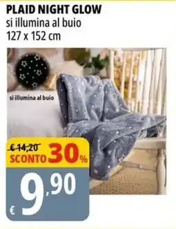 Tigros Plaid night glow offerta